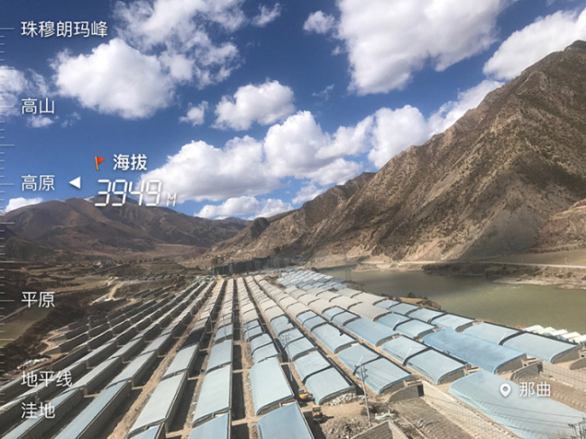 Greenhouse project in Nagchu, Tibet