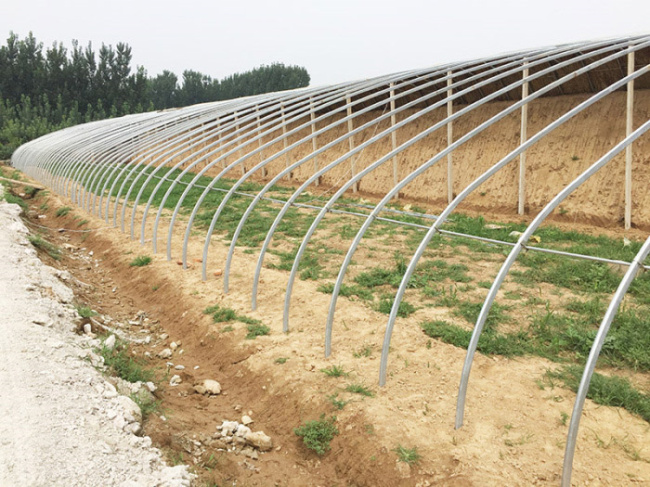 August 20, 2015 Zibo Gaocheng County Greenhouse Project