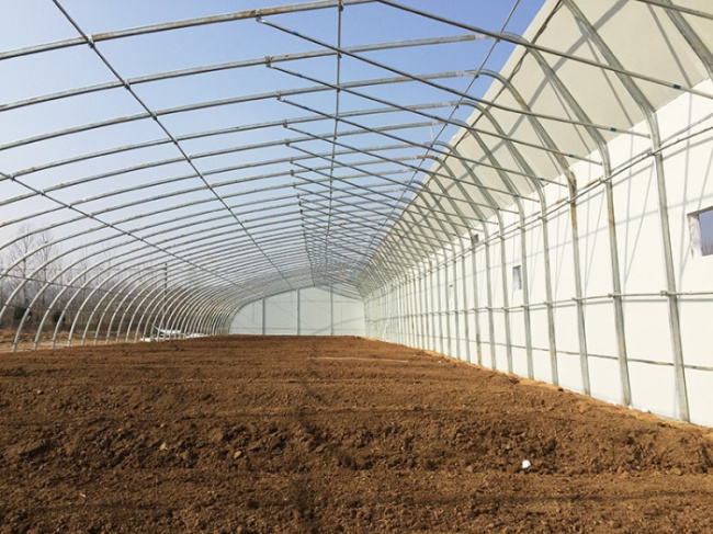 October 2015 Rizhao Donggang District Runhe Agricultural Science and Technology Company Limited Greenhouse Project